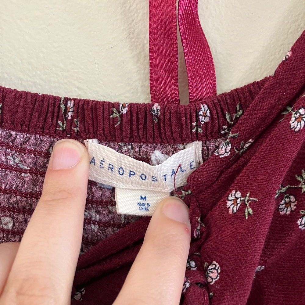 Long sleeve floral blouse - Picture 2 of 4